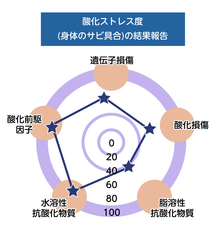 酸化ストレス度